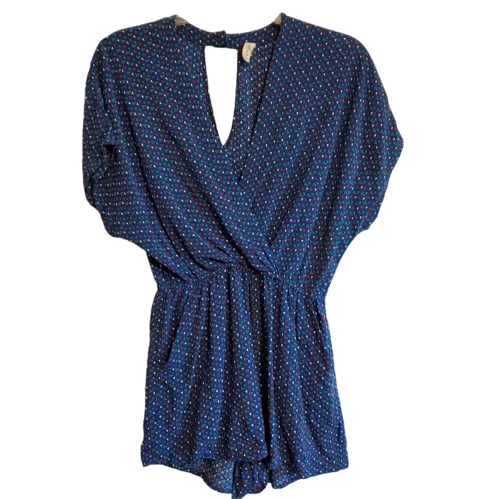 Bebop Romper Faux Wrap‎ Small